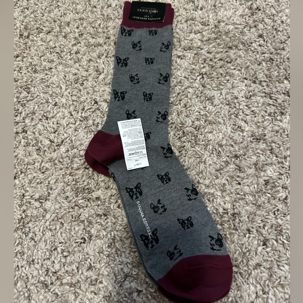 Banana Republic Socks Featuring Dog Designs